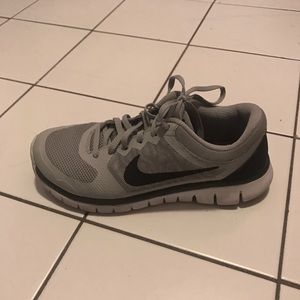 Gray Nike's